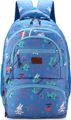 KSC College Backpack Coaching Tuition bag School Bag For Girls School Bag(Blue, 35 L)