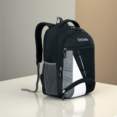 Softmax School Backpack, 30 Litres, Standard Boys.Girls bag 35 L Laptop Backpack(Black)