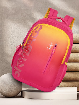 SKYBAGS Atlas-E Casual Printed School Bag For Girls And Boys 23 L Backpack(Pink)