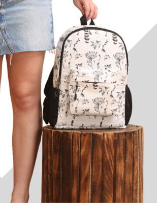 Kaira toys Small 15 L Backpack and Women Backpack 15 L Backpack(White)
