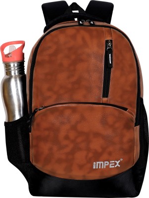 IMPEX Tan Backpack For Office/Collage/School For Men and Women 35 L Laptop Backpack(Black)