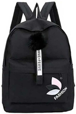 Dowet Men and Women Backpack 15 L Backpack(Black)