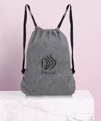 divulge either grey drawst_10 18 L Backpack(Grey)