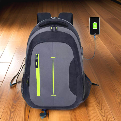 HouseOfCommon backpack bag laptop bag school backpag(18*14) 37 L Laptop Backpack(Black, Grey)