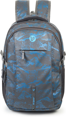 HI-SPEED Stylish Waterproof Backpack for Men & Women | School, College & Office Bag 31 L Laptop Backpack(Grey)
