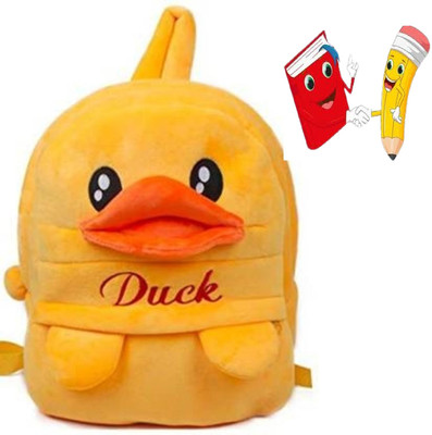7Eleven Enterprise Duck For Your Little Kung-Fu Champion Waterproof Plush Bag (Yellow, 12 L) 12 L Backpack(Yellow)