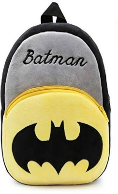 AA ENTERPRISES Batman Bags For Kids & toddler School Bag, toddler bag for 2 to 6 year old 12 L Backpack(Yellow, Grey, Black)