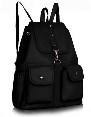 AZ Stylish College Bag For Woman/Girls 3 L Backpack(Black)