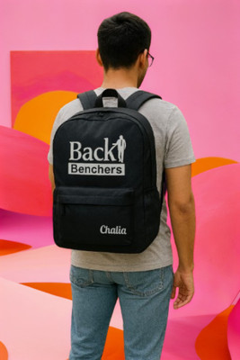 Chalia rendy Back Benchers Backpack for Boys, Girls & Travel Lovers 22 L Backpack(Black)