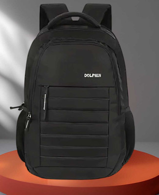 DOLPHINBM collage laptop bag 2 hidden paiket 38 L Laptop Backpack(Black)