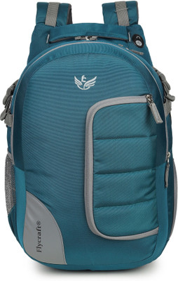 Flycraft simna.1379 airport blue stylish 40 L spacy laptop backpack 40 L Backpack(Blue)