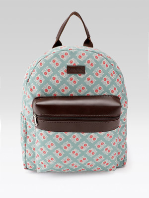 ANOUK Poly Canvas Satchel Trendy Stylish 16 L Backpack(Green)