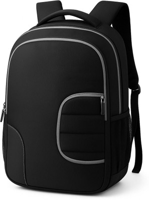 Tracker TRK-306 Water-Resistant Daypack – Travel, College, Office & Casual School Bag 45 L Laptop Backpack(Black)