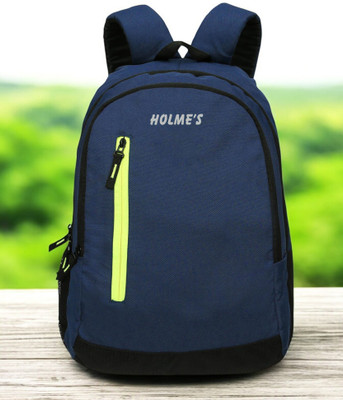 HOLME'S Eco Light weight Laptop Bag,Daypack/Travel Backpack/College Bag For Men(1019) 18 L Laptop Backpack(Blue, Black)