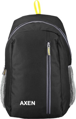Axen Casual Bag SkyTourister WaterResistant Tuition Picnic Daypack 22 L Backpack(Black)
