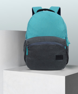 Strabo Cooper Unisex bag, for School, College and office bag 30 L Laptop Backpack(Grey, Blue)