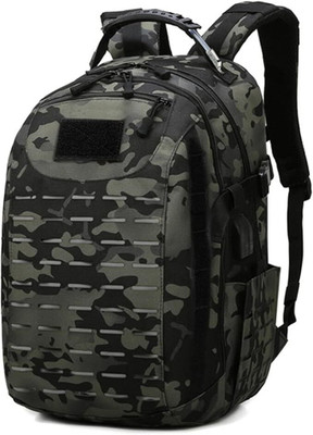 XPEDITION XPERTS Tactical Backpack Military Outdoor Backpack Luggage for Hiking Camping TAC-8821 25 L Backpack(Black)