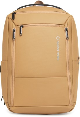 NASHER MILES Williamsburg Laptop Backpack for Unisex|Overnighter|Office/Travel/Causal|35L 35 L Laptop Backpack(Brown)