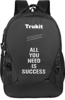 TRUKIT 25L 18L Casual Standard Backpack 25 L Backpack(Black)