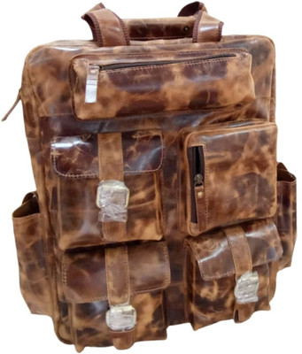 RussellenBrownOfficial Classic41 15 L Backpack(Tan, Brown)