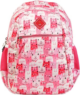 Ligo Catseye Kids Picnic Printed Bag 38 Liters Backpack 38 L Backpack(Pink)