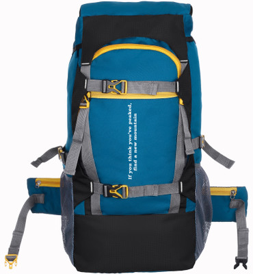 ANTHUB Hiking Multipurpose Bag ,Padded Laptop Sleeve,Fits Upto17.3 Inch 48 L Laptop Backpack(Blue, Black)