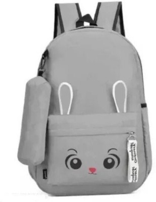 Dowet Stylish Trendy Cute School, College, Office Backpack for Girls\Women_3 10 L Backpack(Grey)