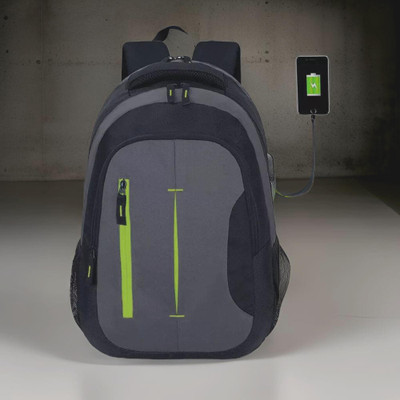 JairaJ backpack bag laptop bag school backpag(19*14) 34 L Laptop Backpack(Black)