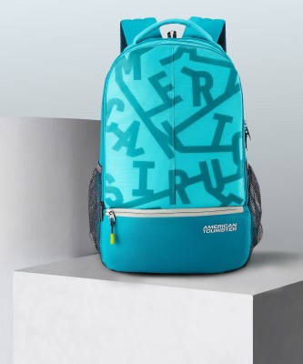 AMERICAN TOURISTER Fizz Sch Bag 32.5 L Backpack(Blue)