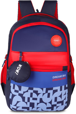 Priority 20 Inch Global 002 Printed College Blue 40 L Backpack(Multicolor)