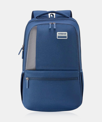 AMERICAN TOURISTER Slate 3.0 02 Blue Twill Polyester 31 L Backpack(Blue)
