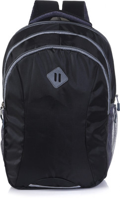 ANADVERTISER Multipurpose School, College, Office & Travel Bag with Organizer Pocket 25 L Backpack(Black)