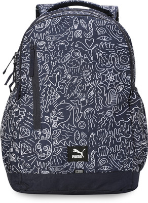 PUMA AOP Backpack v2 27.094 L Laptop Backpack(Blue)