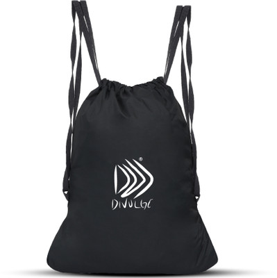 divulge Drawstring bags for Gym 18 L Backpack(Black)