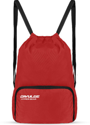 divulge Backpack Meteor Drawstring Bag PUNCH Daypack, Drawstring bag, Sport Bag 18 L Backpack(Red)