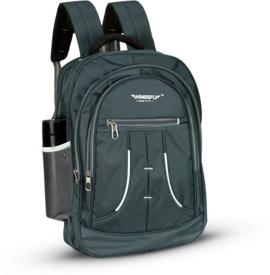 wingsfly Laptop Backpack with Adjustable Shoulder Strap Comfort & Better Back Support 45 L Backpack(Blue)