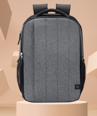 HP Light weight 15.6 Inch 32 L Trolley Laptop Backpack(Black, Grey)