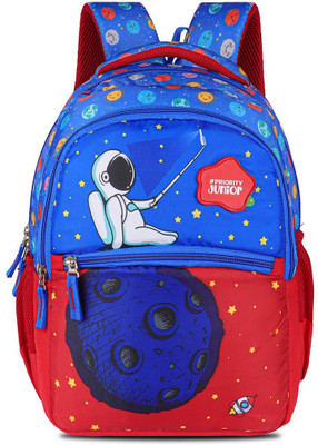 Priority 16 Inch Astronaut Printed School Red 27 L Backpack(Red)