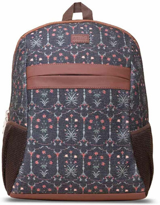 ZOUK Taj Guldasta Classic Backpack 16 L Laptop Backpack(Black)