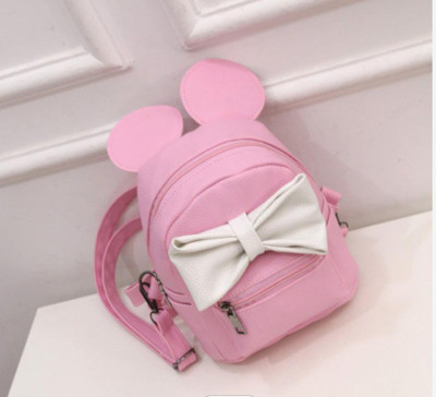 Shishtha MICKY PINK GIRL BACKPACK_ab 5 L Backpack(Pink)