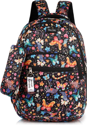 Talon Printed Backpack for Boys and Girls – Perfect for School or Tuition 35 L Backpack(Blue)