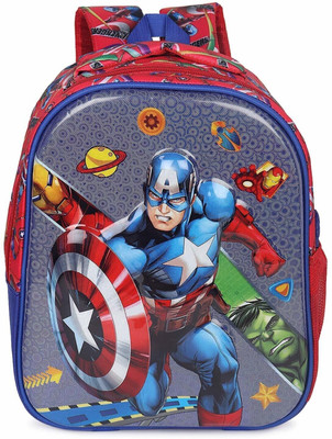Stylbase SMALL-SHELL-CAPTAIN 11.9 L Backpack(Red, Blue)