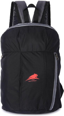 HMFURRYS FINEST HEMES-Grey-Zip-Lunch-Bag_15 12 L Backpack(Black, Grey)
