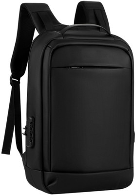 CarryTrip Backpack With 1 Compartment, 1 Front Pocket 1 Anti Theft Pocket With TSA Lock 28 L Laptop Backpack(Black)