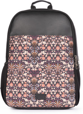 ZOUK Kashmir Blooms Statement Backpack 16.9 L Laptop Backpack(Multicolor)