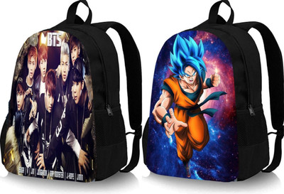 khatushyam collection A_DEVIL & GOKU_@@@_2_abc 30 L Backpack(Multicolor, Black)