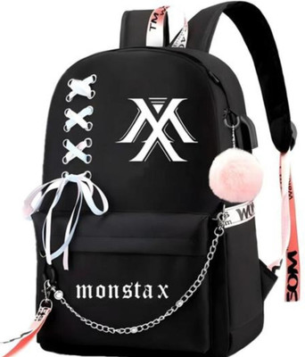 ARK FASHION Trading latest backpack 17 L Backpack(Black)