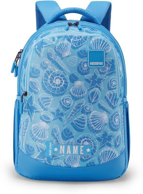 AMERICAN TOURISTER Ollie 3.0 Style 01, 23 Lts Women School Backpack with Front Organizer 23 L Backpack(Blue)