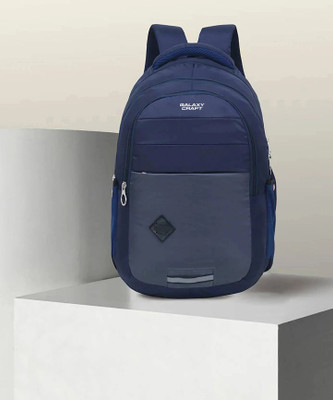 Galaxy Craft Large 40 L Laptop Backpack Black Color Design Five Zipper 32 L Backpack(Blue)