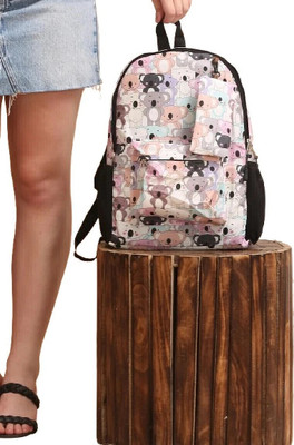 HC STOREEEEEEE Medium 15 L Backpack LADIES PRINTED BAGPACK 30 L Backpack(Blue)